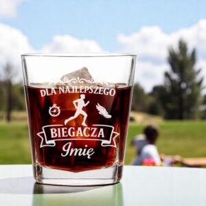 Szklanka z grawerem dla Biegacza v.2