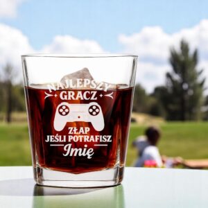 3 szklanka z imieniem dla gamera z balonami i ozdobami 1 sdwa0540