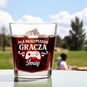 3 szklanka z imieniem dla gamera z sercami i korona 1 sdwa0539