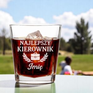 3 szklanka z imieniem dla kierownika z laurem 1 sdwa0370