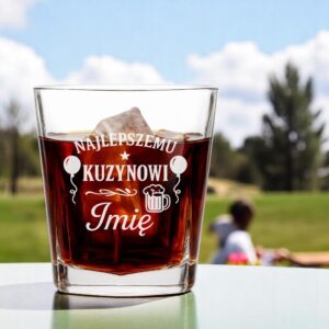 3 szklanka z imieniem dla kuzyna z balonami i ozdobami 1 sdwa0384