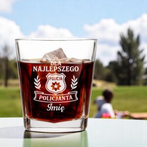 3 szklanka z imieniem dla policjanta ze wstazka 1 sdwa0868