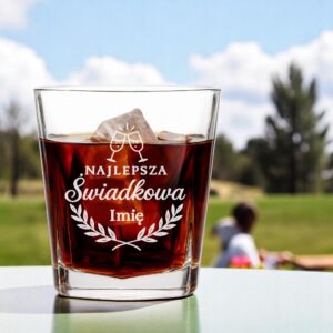 3 szklanka z imieniem dla swiadkowej z laurem 1 sdwa0454