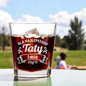 3 szklanka z imieniem dla taty ze wstazka 1 sdwa0483