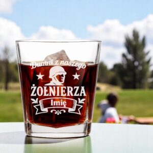 3 szklanka z imieniem dla zonierza ze wstazka 1 sdwa0908