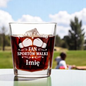3 szklanka z imieniem dla fana sporto walki smieszny tekst 1 sdwa0728