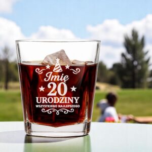 3 szklanka z imieniem na 20 urodziny geometryczny 1 sdwa0017