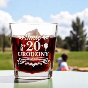 3 szklanka z imieniem na 20 urodziny rozbudowany 1 sdwa0018