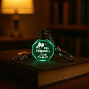 3 brelok z grawerem dla bratanicy z balonami i ozdobami 1 brld0092