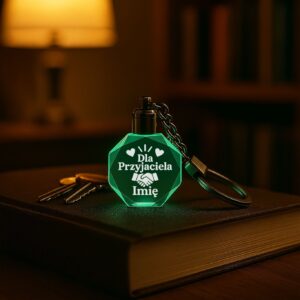 3 brelok z grawerem dla przyjaciela prosty 1 brld0787