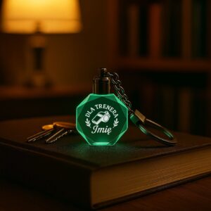 3 brelok z grawerem dla trenera prosty 1 brld0633