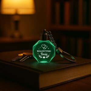 3 brelok z grawerem na walentynki z balonami i ozdobami 1 brld0340