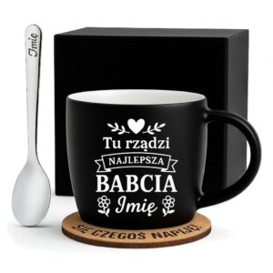 1 kubek personalizowany dla babci smieszny tekst 1 kzgc0004