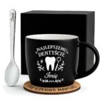 1 kubek personalizowany dla dentysty z balonami i ozdobami 1 kzgc0020