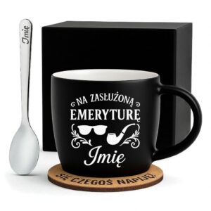 1 kubek personalizowany dla emeryta rozbudowany 1 kzgc0026
