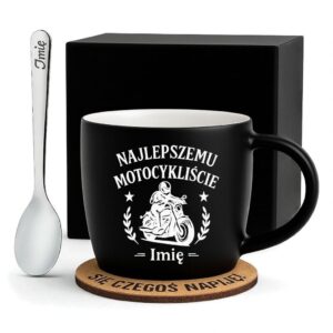 1 kubek personalizowany dla motocyklisty z balonami i ozdobami 1 kzgc0065