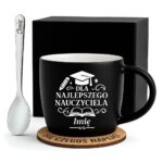 1 kubek personalizowany dla nauczyciela z balonami i ozdobami 1 kzgc0073