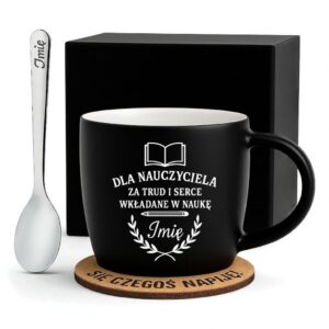 1 kubek personalizowany dla nauczyciela z laurem 1 kzgc0074