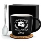 1 kubek personalizowany dla pracownika z laurem 1 kzgc0095