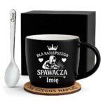 1 kubek personalizowany dla spawacza z sercami i korona 1 kzgc0114