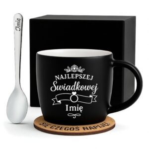 1 kubek personalizowany dla swiadkowej ze wstazka 1 kzgc0145