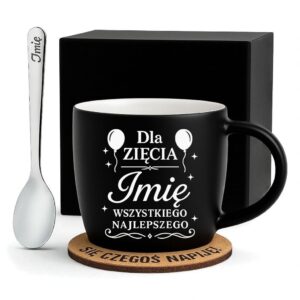 1 kubek personalizowany dla ziecia z balonami i ozdobami 1 kzgc0141