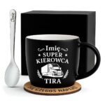 1 kubek personalizowany dla kierowcy tira z laurem 1 kzgc0046