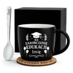 1 kubek personalizowany na zakonczenie edukacji z balonami i ozdobami 1 kzgc0205