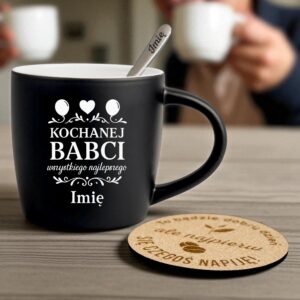 2 kubek z imieniem dla babci z balonami i ozdobami 1 kzgc0003