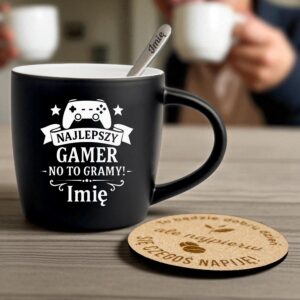 2 kubek z imieniem dla gamera ze wstazka 1 kzgc0041