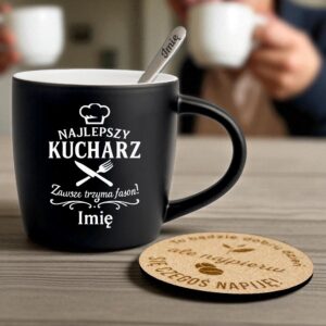 2 kubek z imieniem dla kucharza smieszny tekst 1 kzgc0055