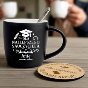 2 kubek z imieniem dla nauczyciela z balonami i ozdobami 1 kzgc0073