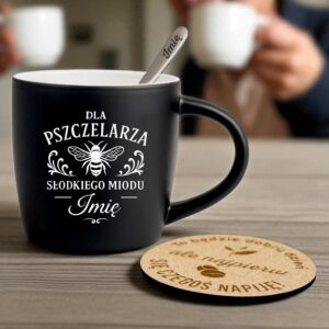 2 kubek z imieniem dla pszczelarza bez znaku krzyza 1 kzgc0103