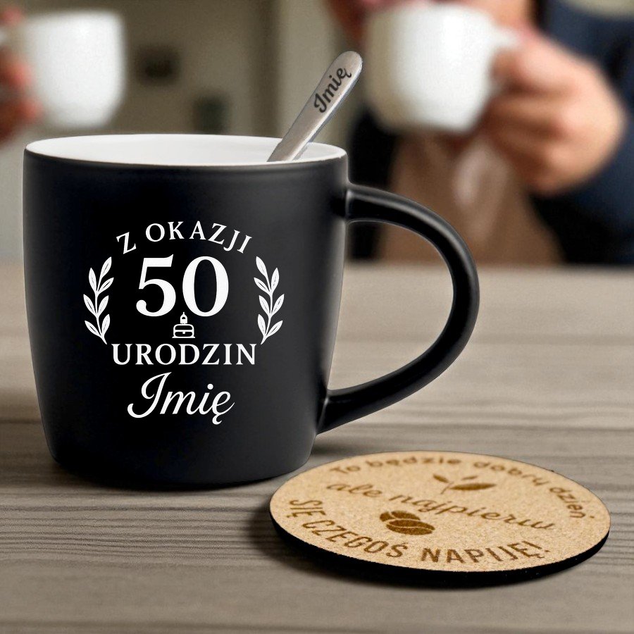 2 kubek z imieniem na 50 urodziny z laurem 1 kzgc0173 2 kubek z imieniem na 50 urodziny z laurem 1 kzgc0173