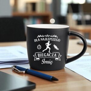 3 kubek z grawerem dla biegacza ze wstazka 1 kzgc0006