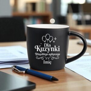 3 kubek z grawerem dla kuzynki z balonami i ozdobami 1 kzgc0059