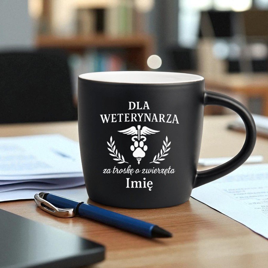 3 kubek z grawerem dla weterynarza z laurem 1 kzgc0137 3 kubek z grawerem dla weterynarza z laurem 1 kzgc0137