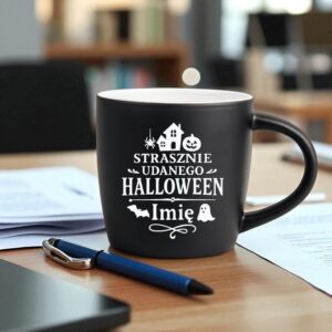 3 kubek z grawerem na halloween z balonami i ozdobami 1 kzgc0195