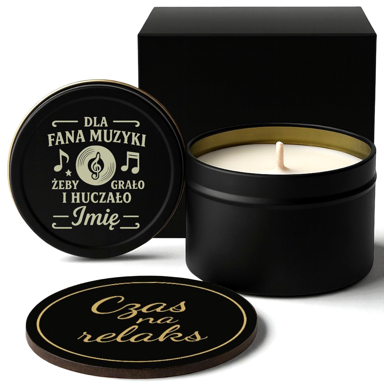 1 swieca personalizowana sojowa dla fana muzyki smieszny tekst 1 spdc0031 1 swieca personalizowana sojowa dla fana muzyki smieszny tekst 1 spdc0031