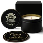 1 swieca personalizowana sojowa dla gamera ze wstazka 1 spdc0041