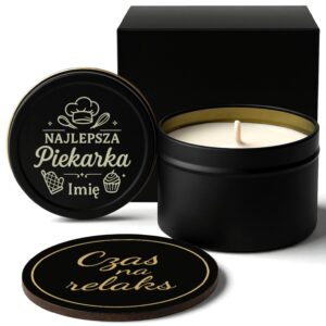 1 swieca personalizowana sojowa dla piekarki z madrym tekstem 2 spdc0078