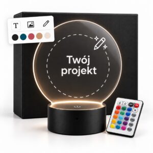 Lampka Nocna LED Personalizowana
