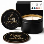 Świeca Sojowa Personalizowana Zapachowa
