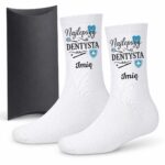 1 skarpetki personalizowane z imieniem dla dentysty prosty 1 skarpb0030
