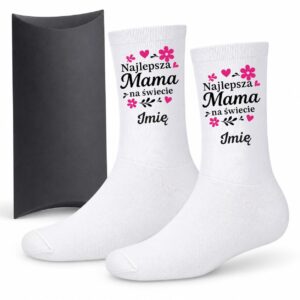 1 skarpetki personalizowane z imieniem dla mamy prosty 1 skarpb0096