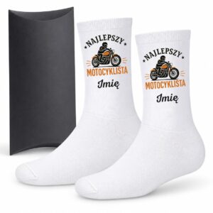 1 skarpetki personalizowane z imieniem dla motocyklisty prosty 2 skarpb0105