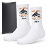 1 skarpetki personalizowane z imieniem dla motocyklisty prosty 2 skarpb0106