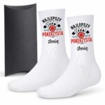 1 skarpetki personalizowane z imieniem dla pokerzysty prosty 1 skarpb0132