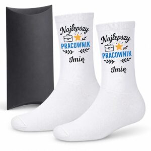 1 skarpetki personalizowane z imieniem dla pracownika prosty 1 skarpb0135