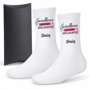 1 skarpetki personalizowane z imieniem dla swiadkowej prosty 2 skarpb0199